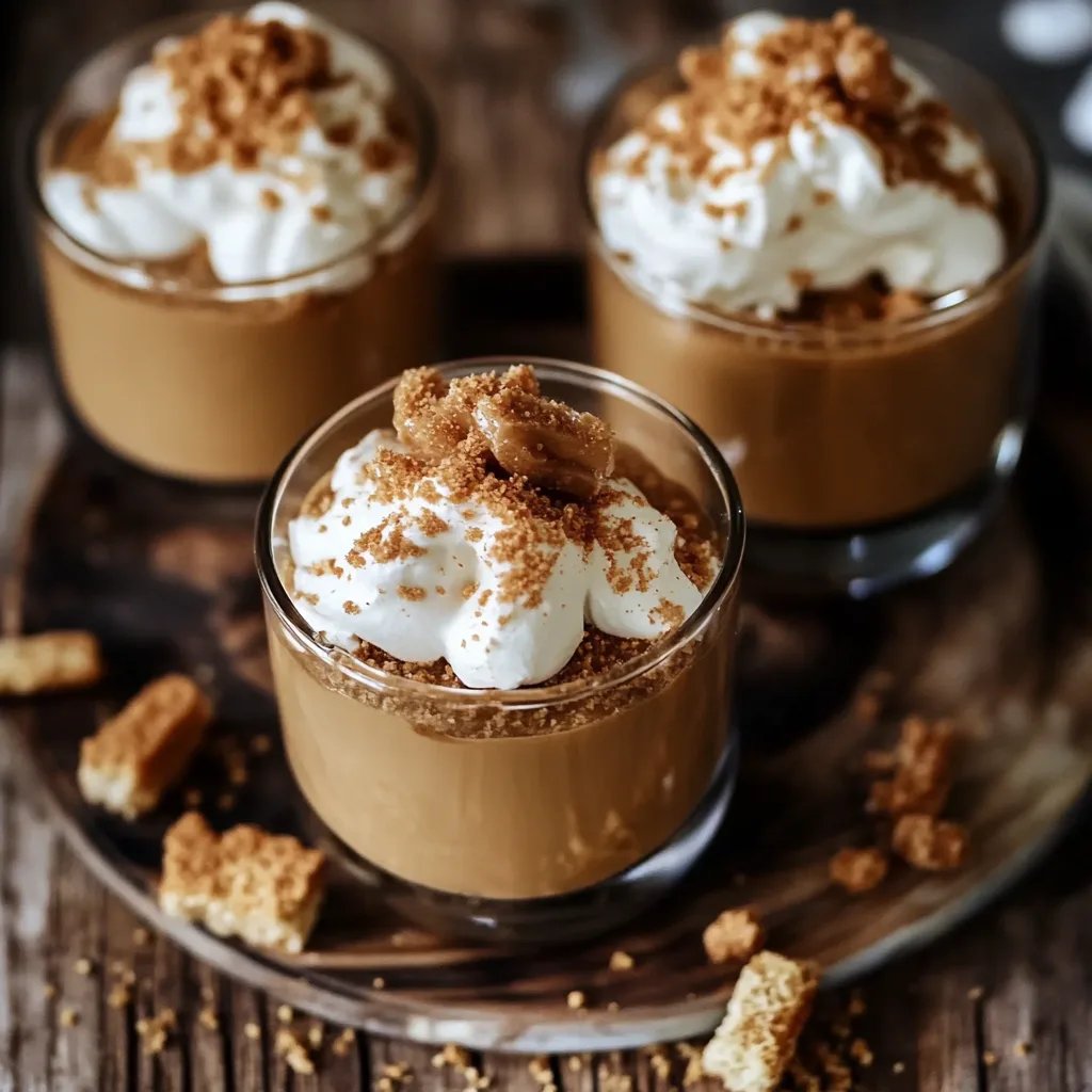 Lotus Biscoff Dessert im Glas