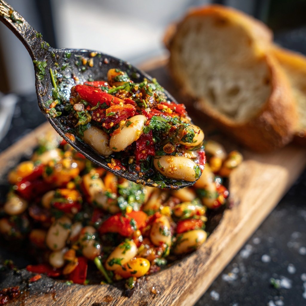 Grill Beilagen Mit Weißen Bohnen