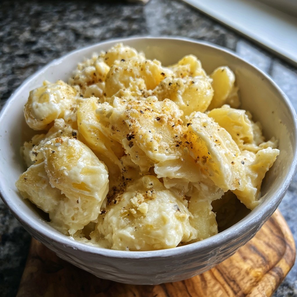 Mittagessen mit Kartoffeln