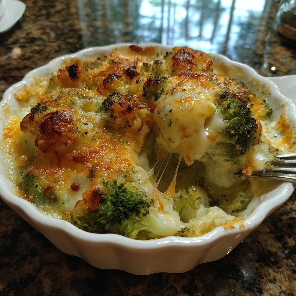 Brokkoli Käse Pfannengericht Schnell