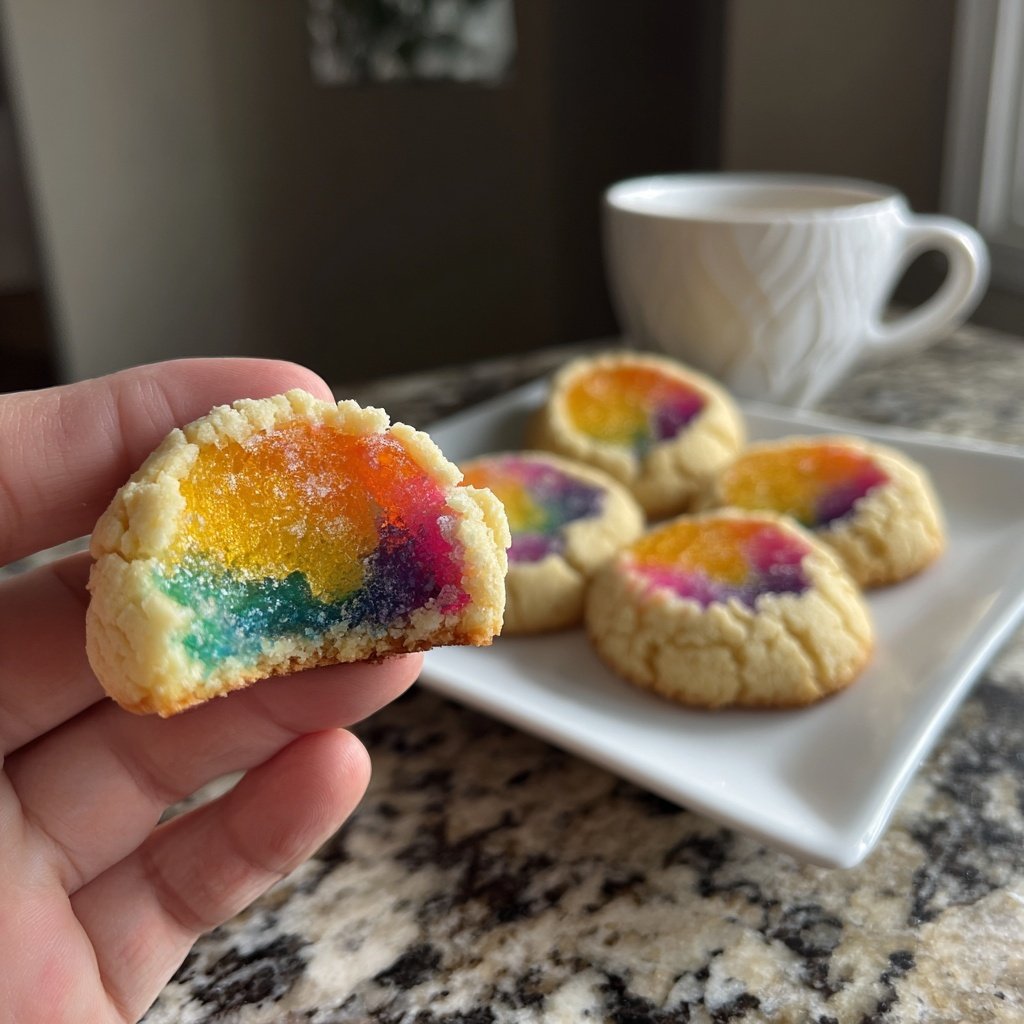 Einfache Bleiglas Kekse