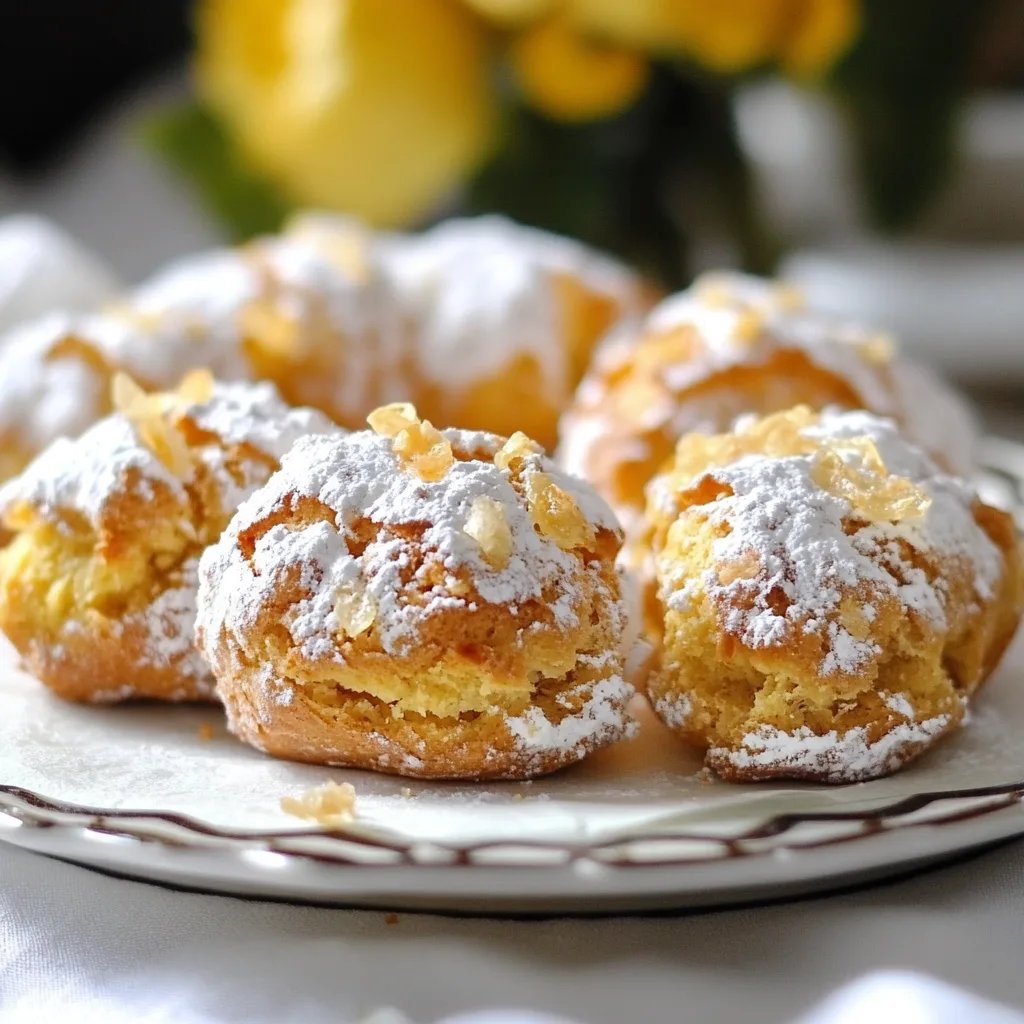 Glutenfreie Zitronen Mandelkekse