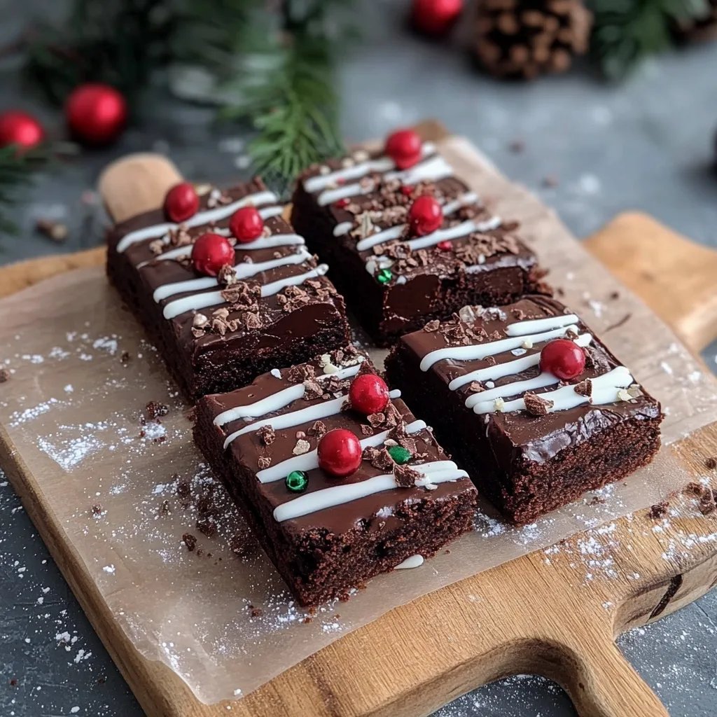 Tannenbaum-Brownies