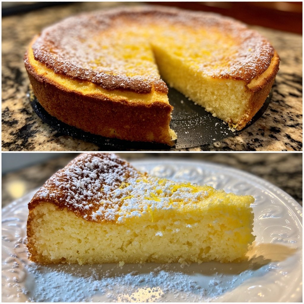 Käsekuchen mit Vanille und Zitronenabrieb