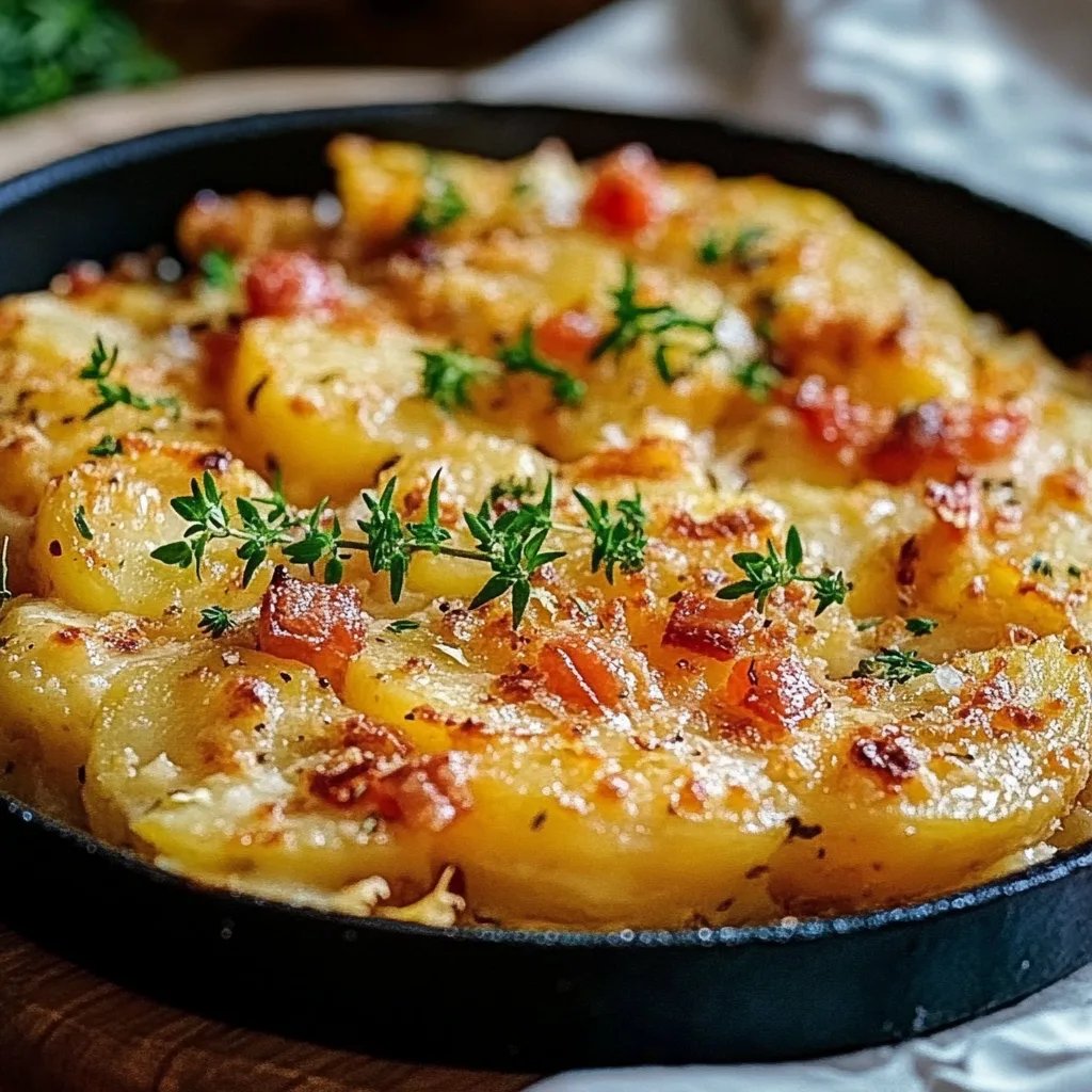 Pikanter Kartoffelkuchen