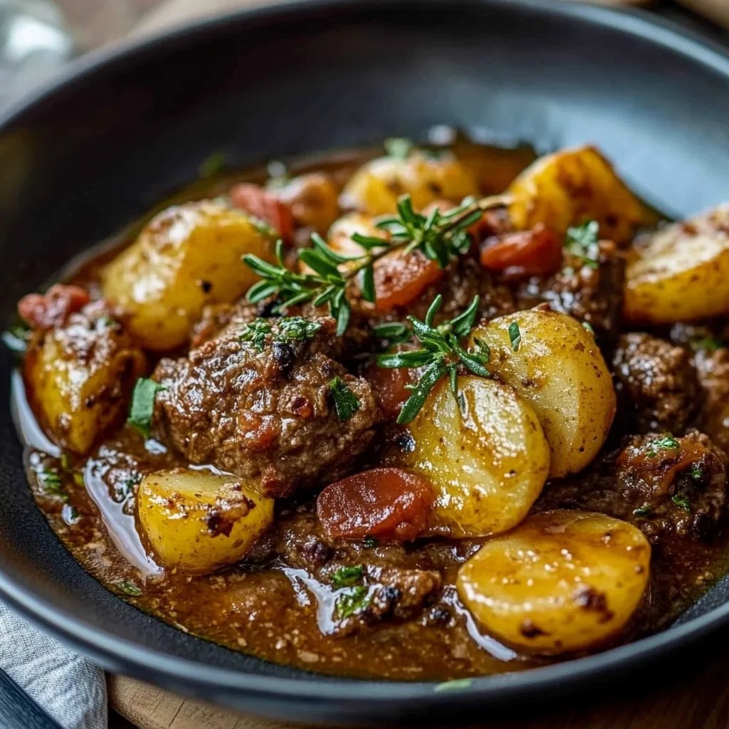 Bauerntopf mit Hackfleisch und Kartoffeln