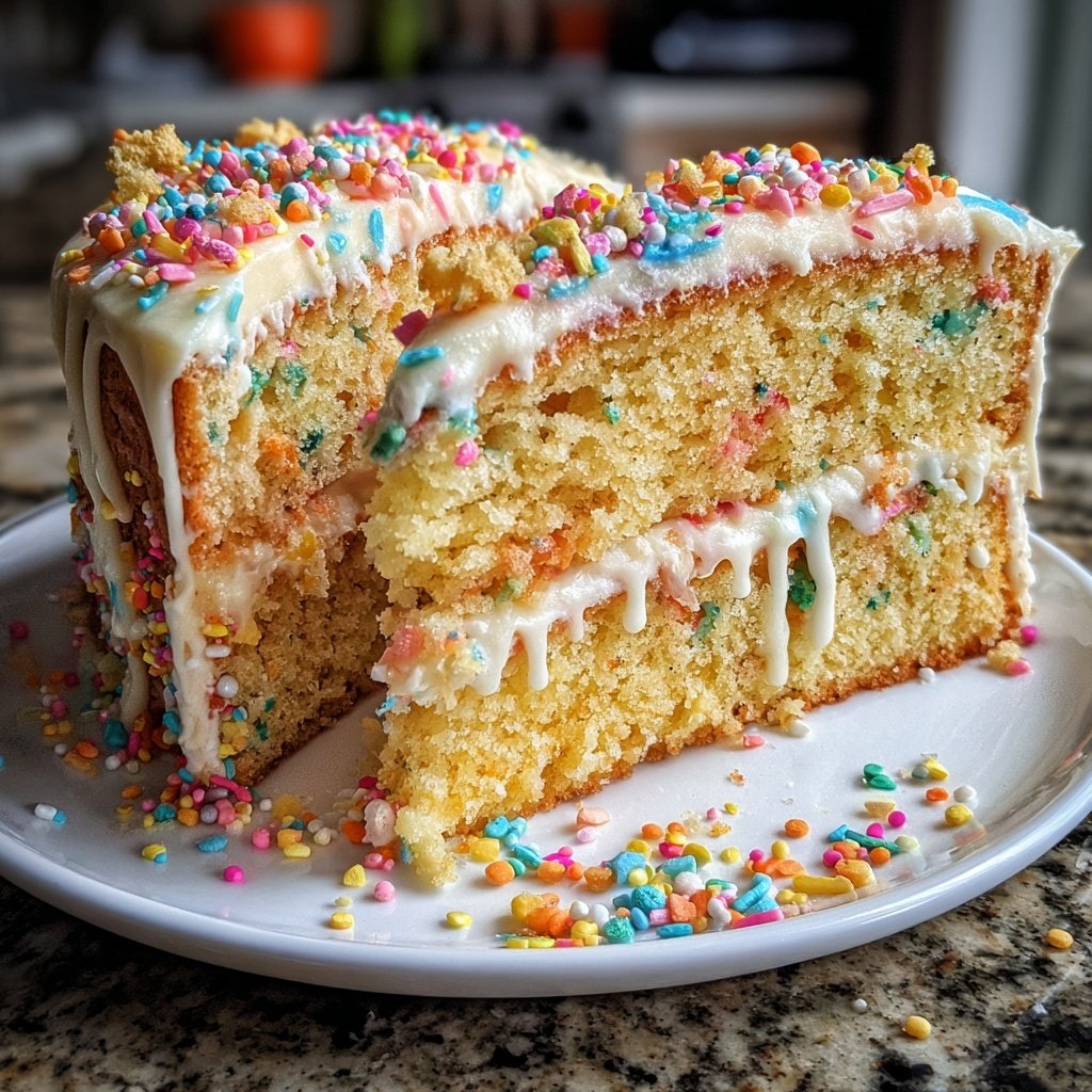 Geburtstagskuchen saftig