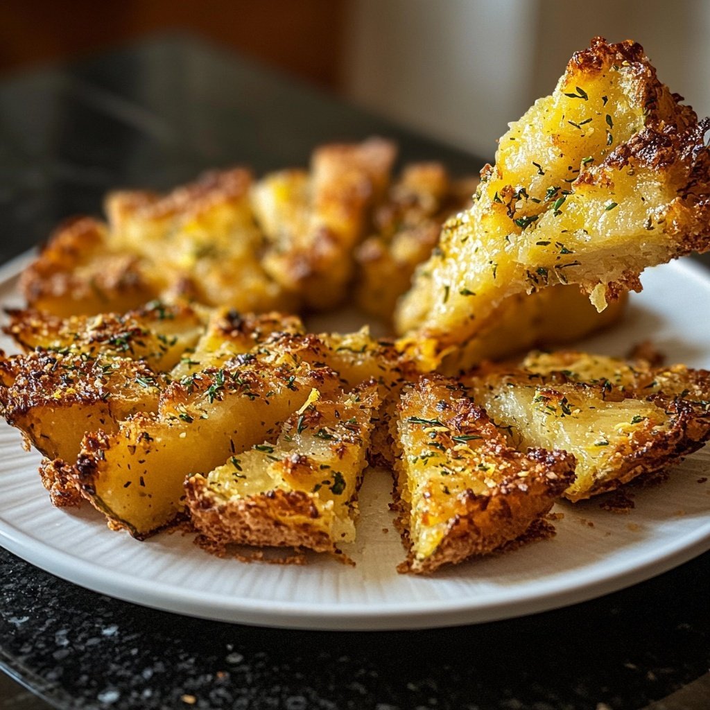 Ofenkartoffeln mit Zitronenschale