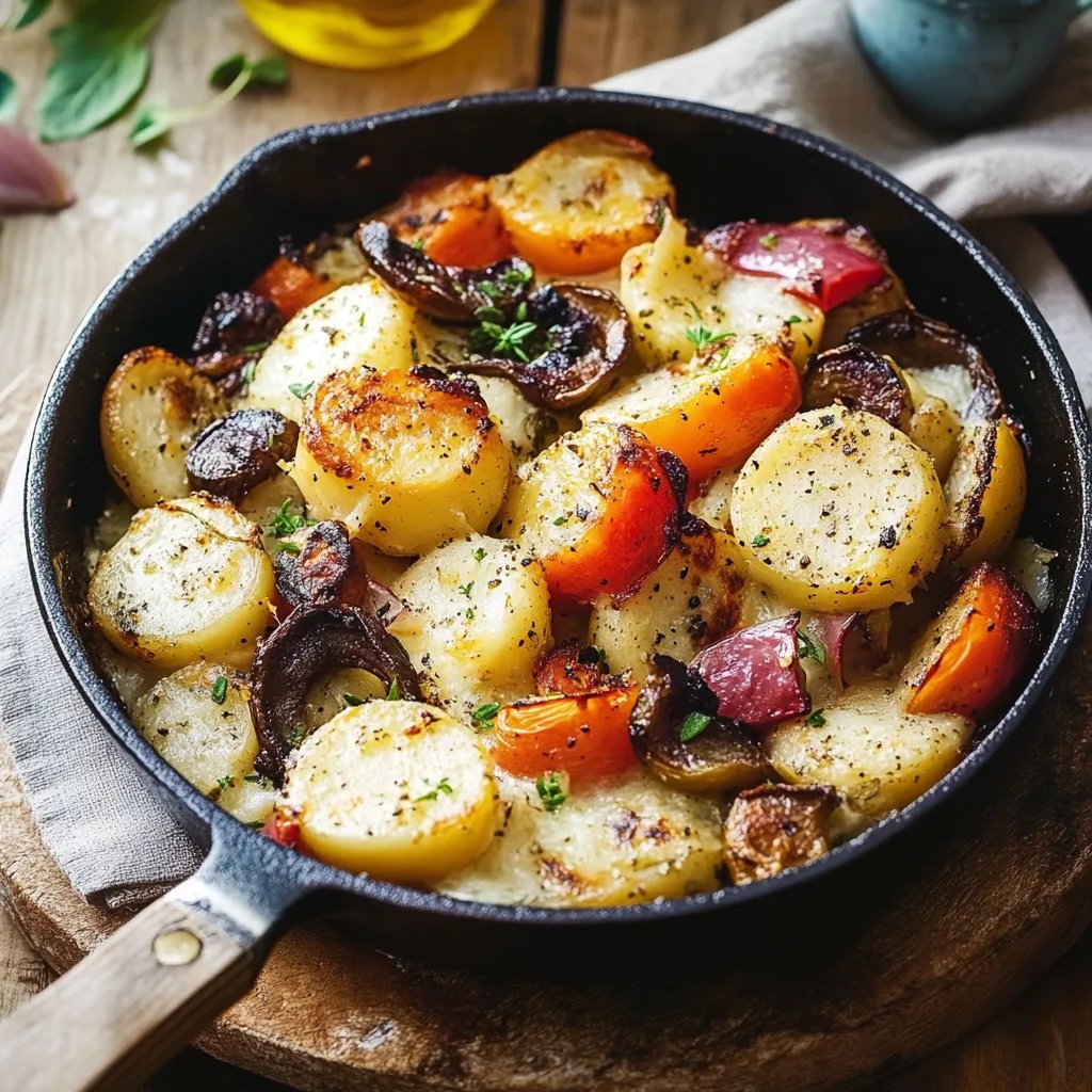 Kartoffel-Gemüse-Pfanne