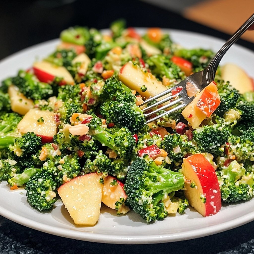 Apfel-Brokkoli-Salat