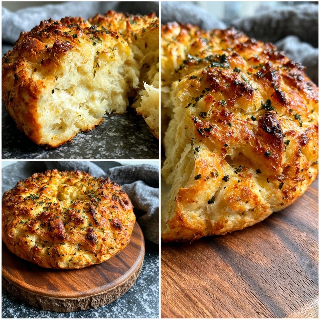 Zupfbrot Mit Knoblauch Öl