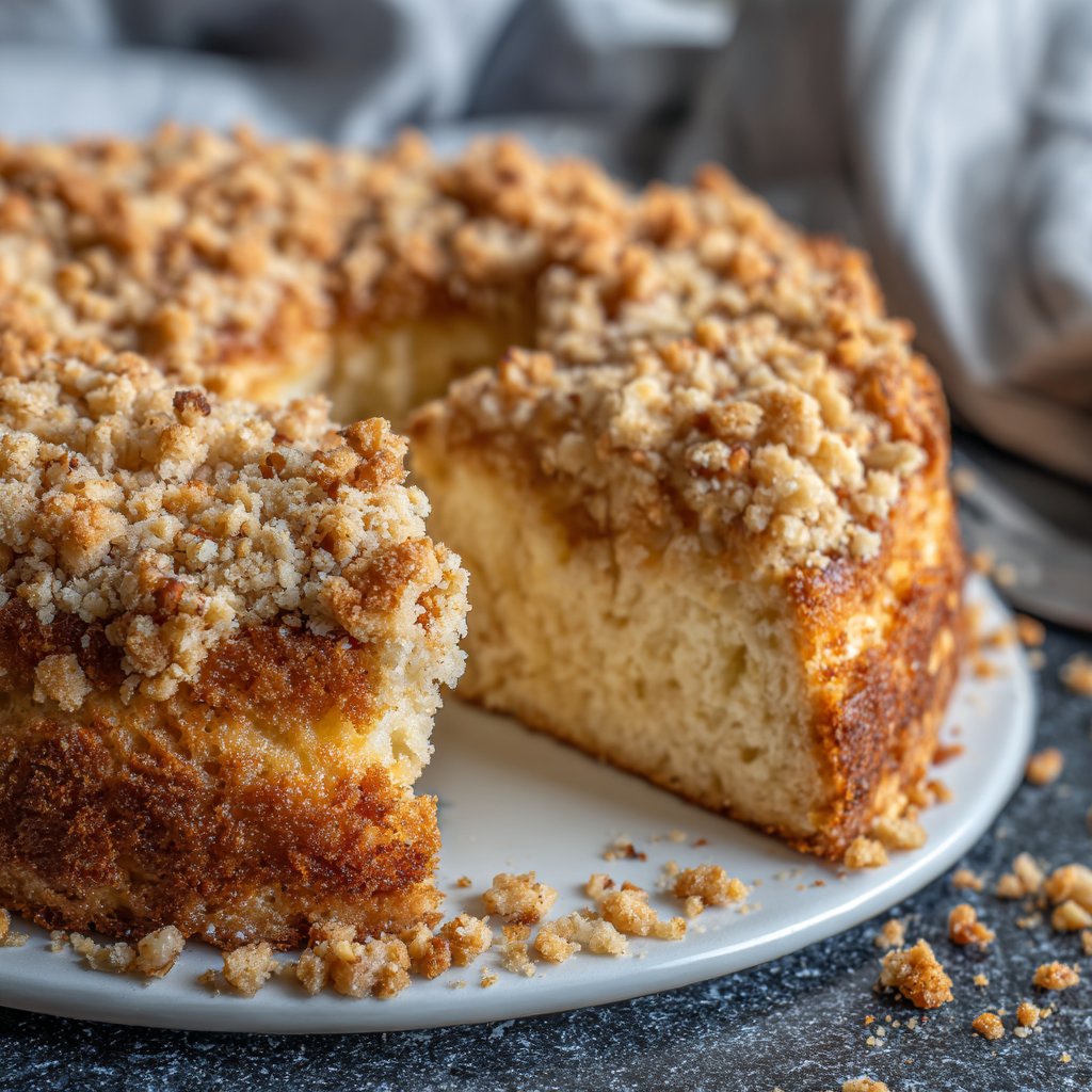 Bananenkuchen mit Nussstreuseln