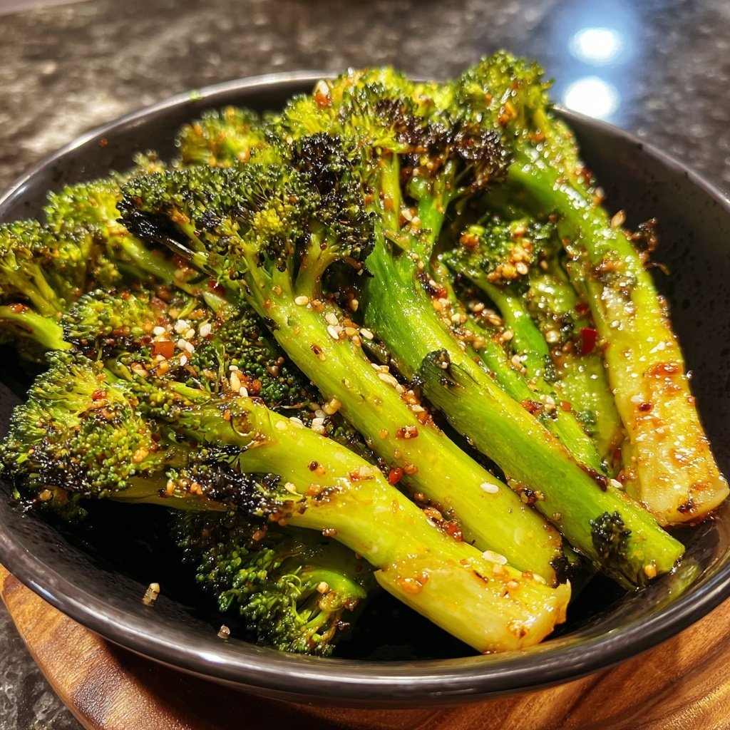 Brokkoli Pfanne Asiatisch