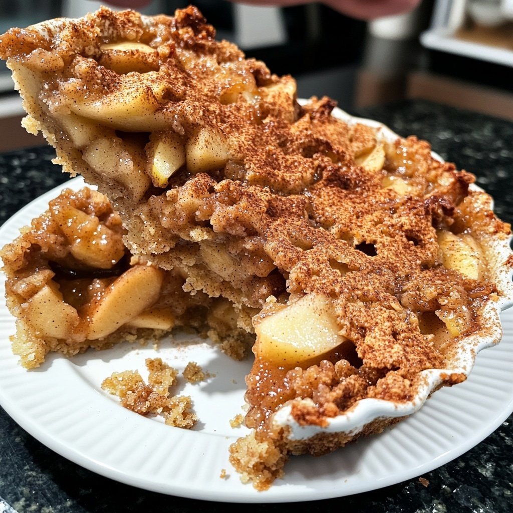 Weihnachtscrumble Dessert