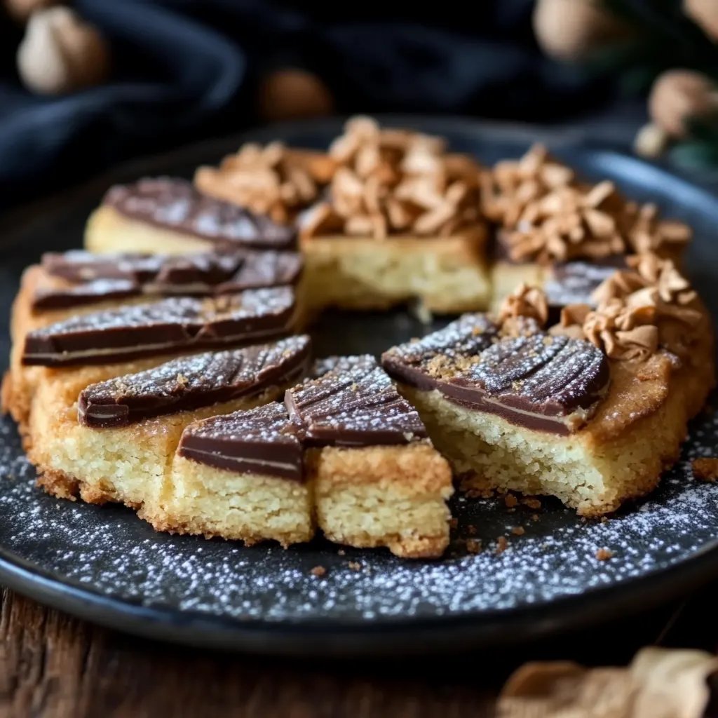 Taler mit Marzipan-Schoko-Füllung