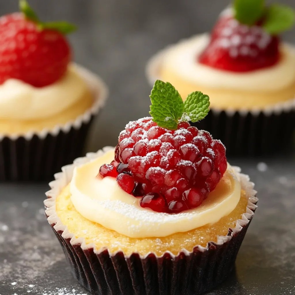 Einfache Mini-Käsekuchen