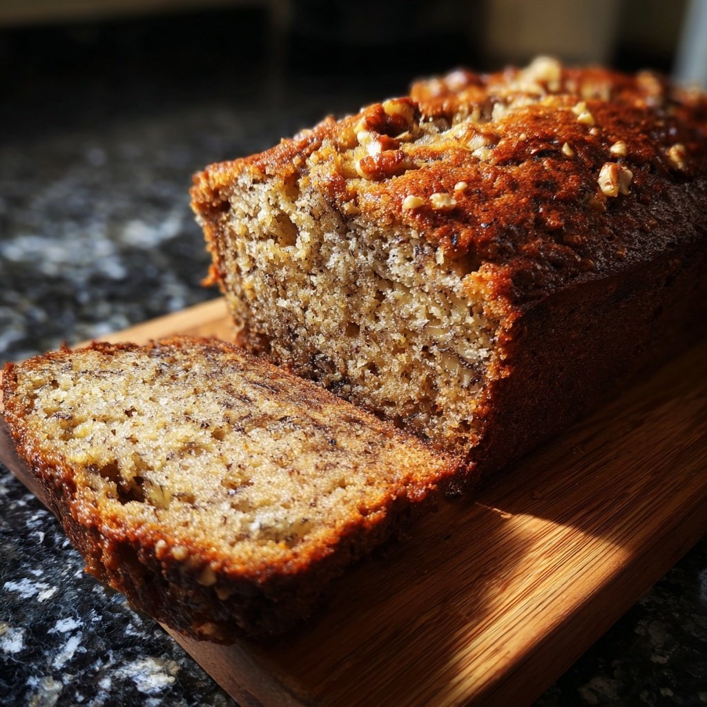 Bananenbrot ohne Zucker