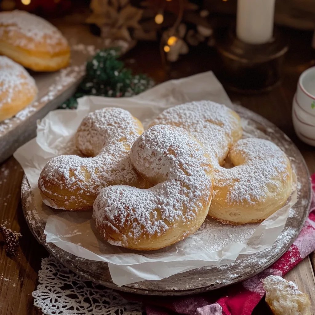 Zarte Vanillekipferl