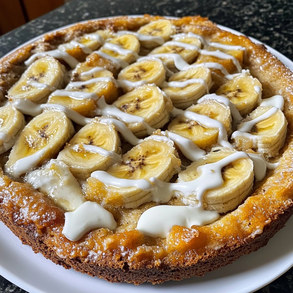 Bananenkuchen mit Joghurt